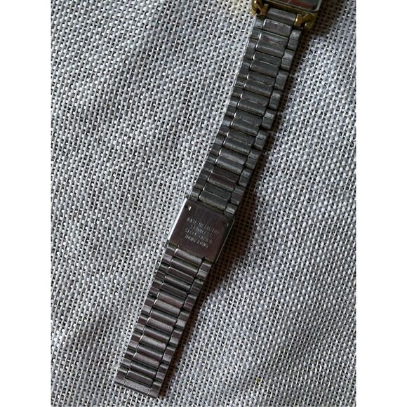 Lorus Vintage Tank Watch Women Gold Tone, Adjustable Band - Picture 4 of 4